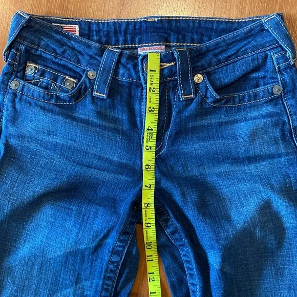 True Religion Wide Leg Jean Size 25 - Picture 5 of 13